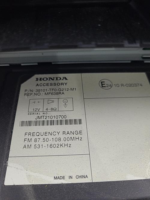 Image Autoradio d'origine - HONDA JAZZ 3