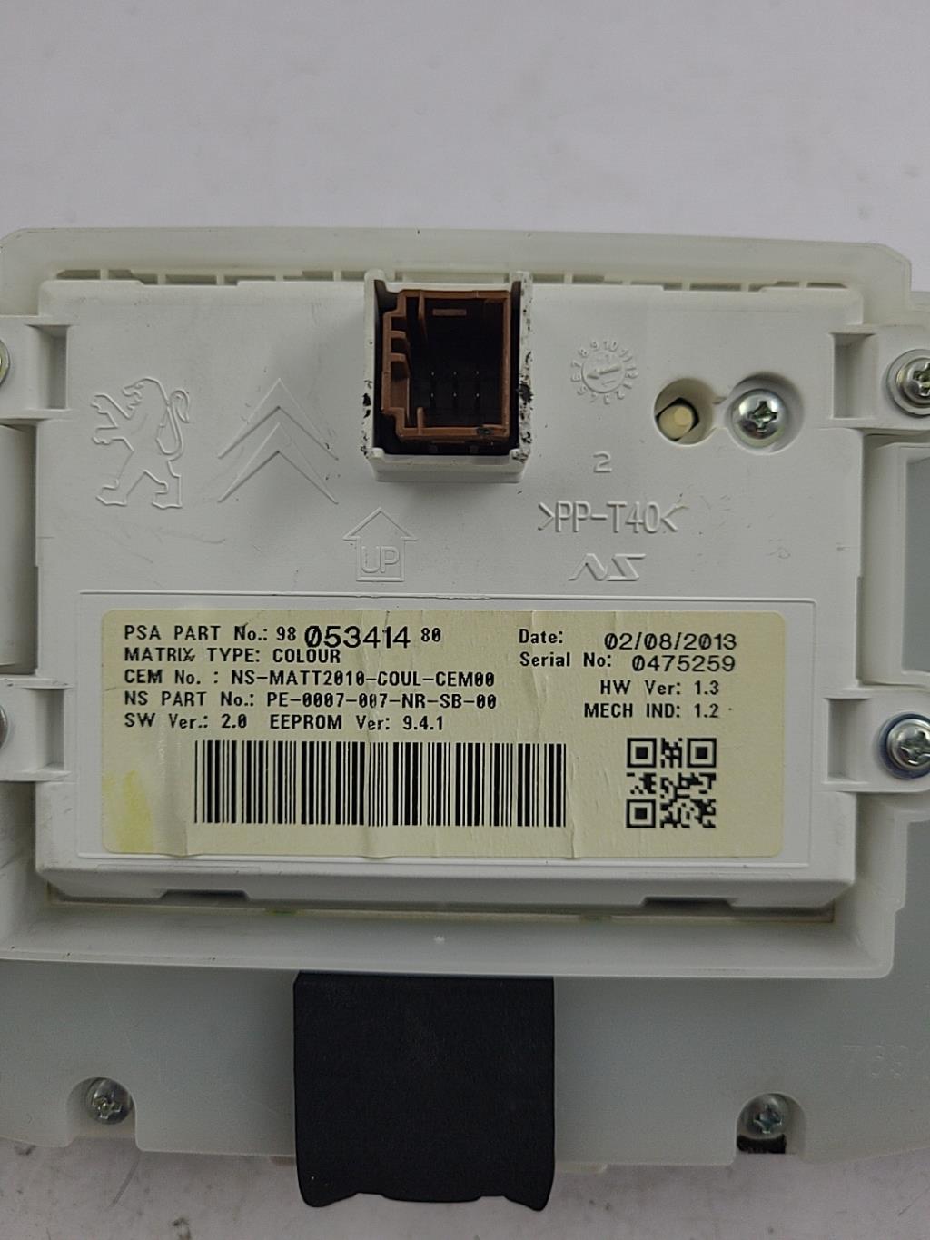 Compteur PEUGEOT 208 1 PHASE 1 Diesel - 1