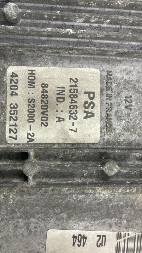 Image Calculateur moteur - PEUGEOT 206