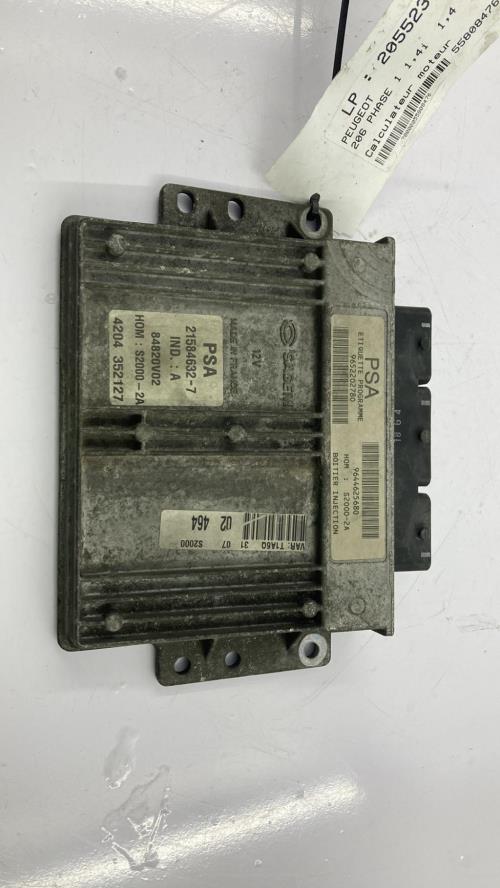 Image Calculateur moteur - PEUGEOT 206