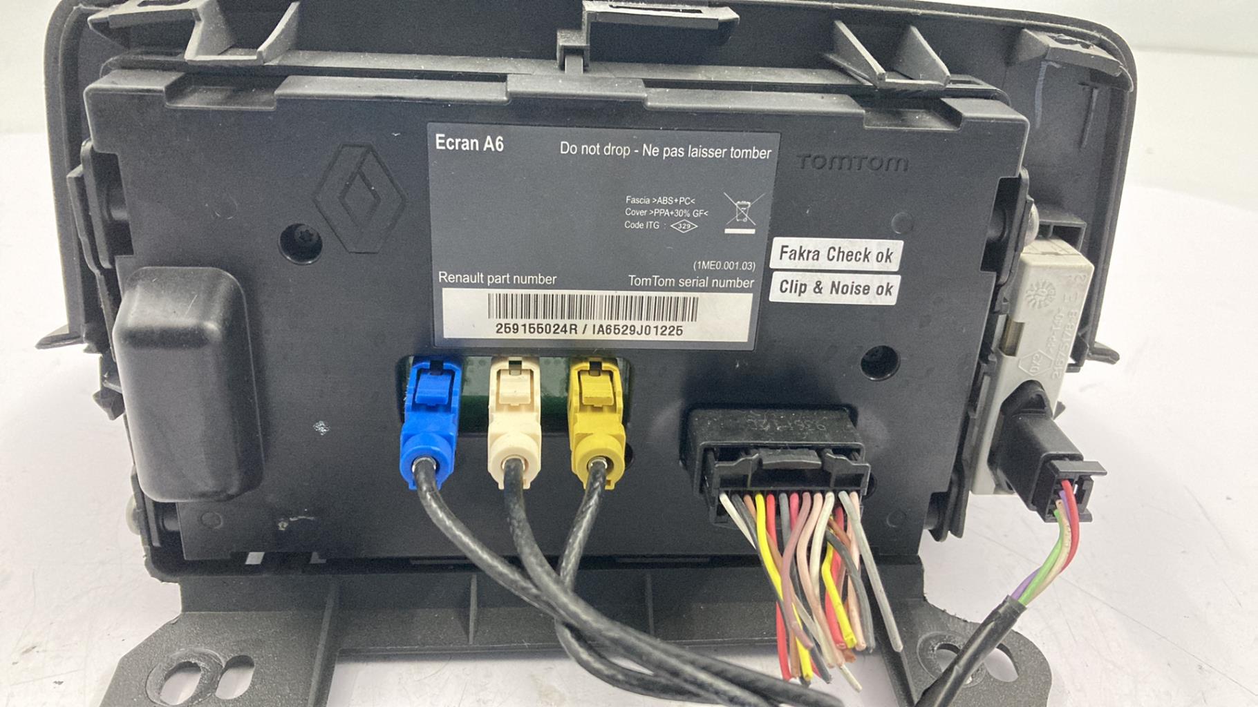 Ecran GPS RENAULT CLIO 3 PHASE 2 Diesel - 1