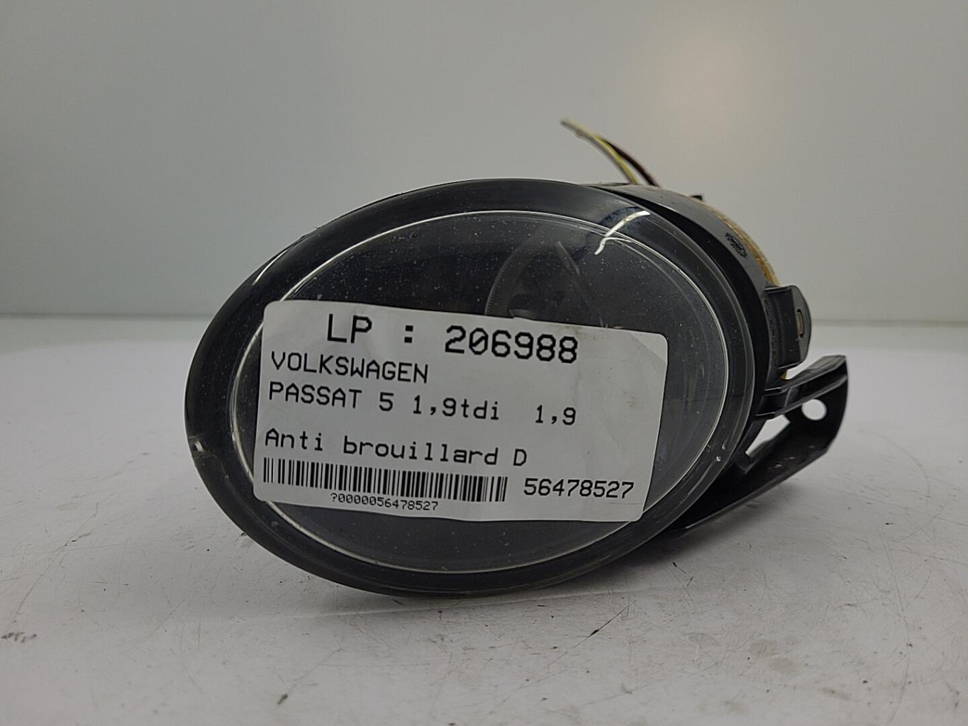 Fendinebbia destro (luci) VOLKSWAGEN PASSAT 5 Diésel - 1