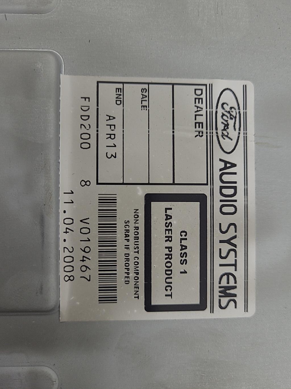 Autoradio d'origine FORD C-MAX 1 PHASE 2 Diesel - 1