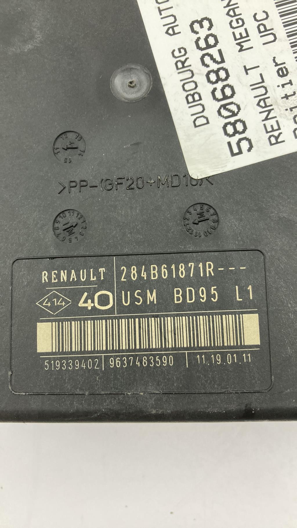 Boitier UPC RENAULT MEGANE 3 PHASE 1 BREAK Diesel - 1