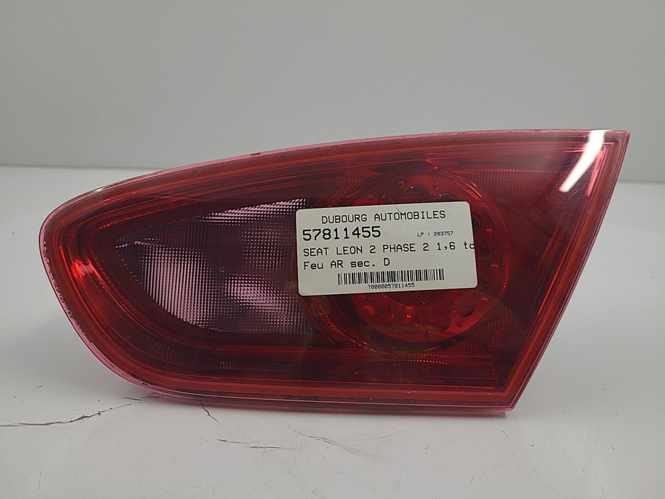 Feu arriere secondaire droit (feux) SEAT LEON 2 PHASE 2 Diesel - 1