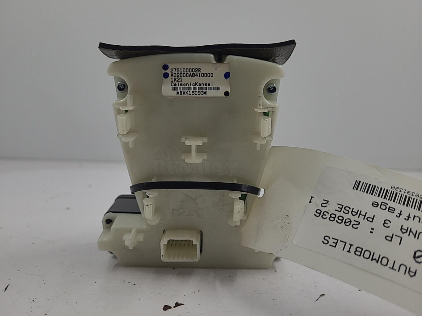 Commande chauffage RENAULT LAGUNA 3 PHASE 2 Diesel - 1