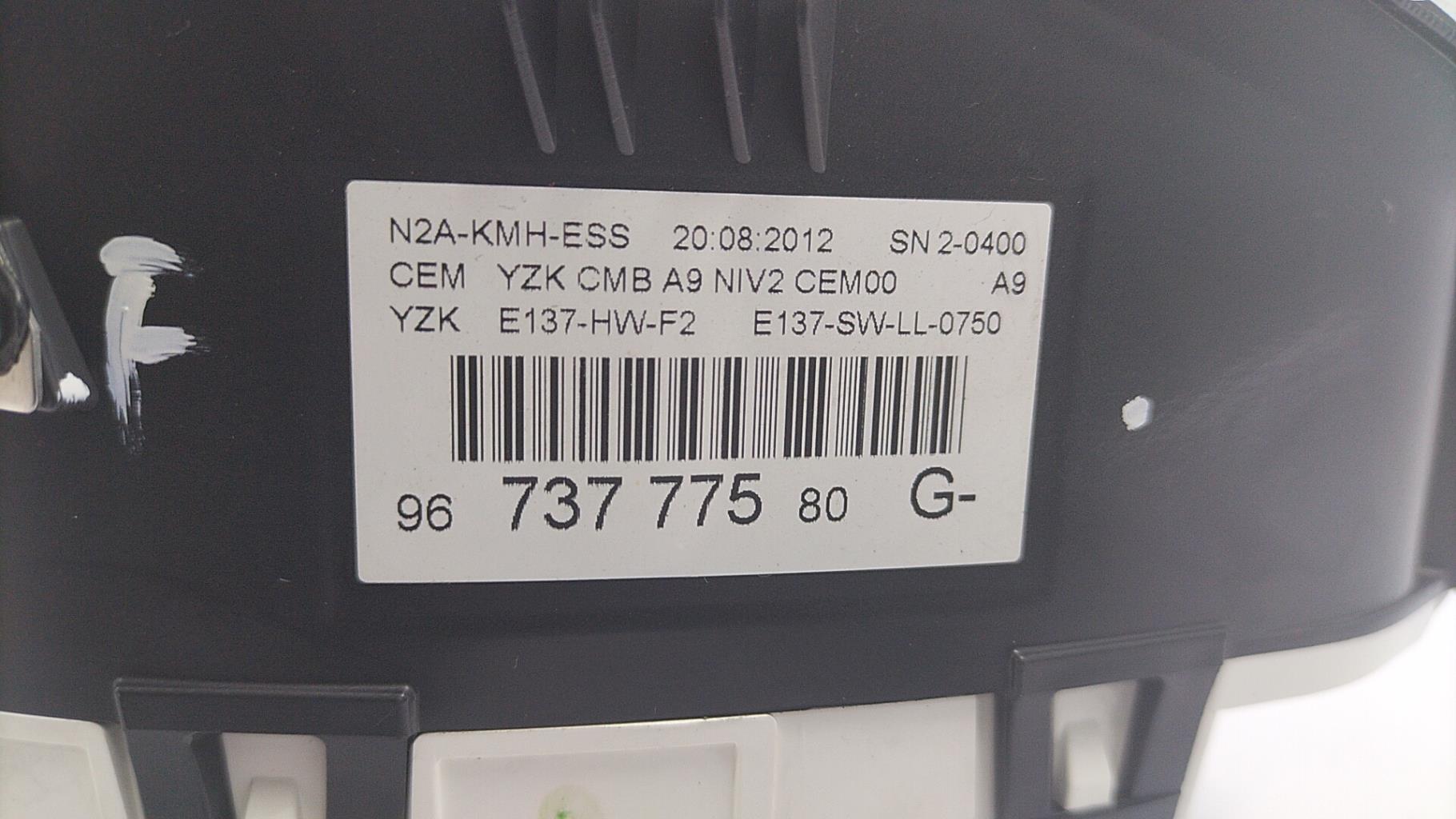 Compteur PEUGEOT 208 1 PHASE 1 Essence - 1