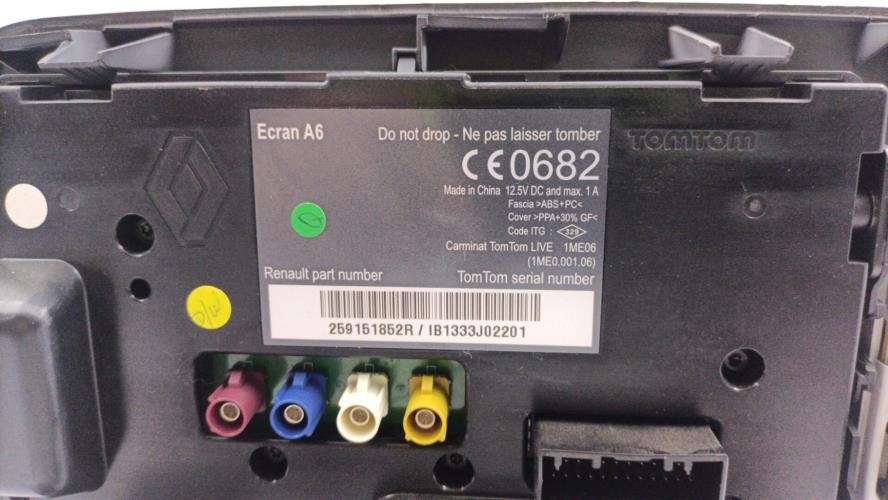 Image Ecran GPS - RENAULT CLIO 3