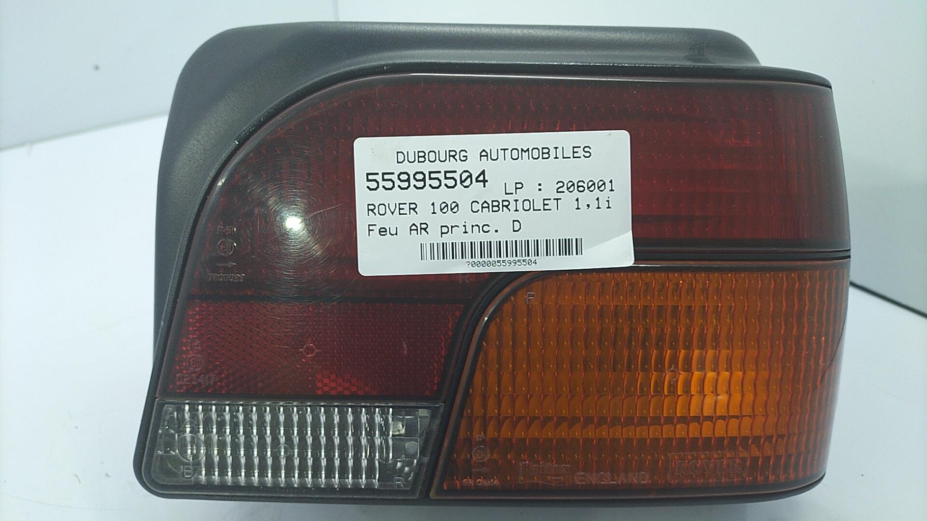 Fanale posteriore principale destro (luci) ROVER 100 CABRIOLET Gasolina - 1