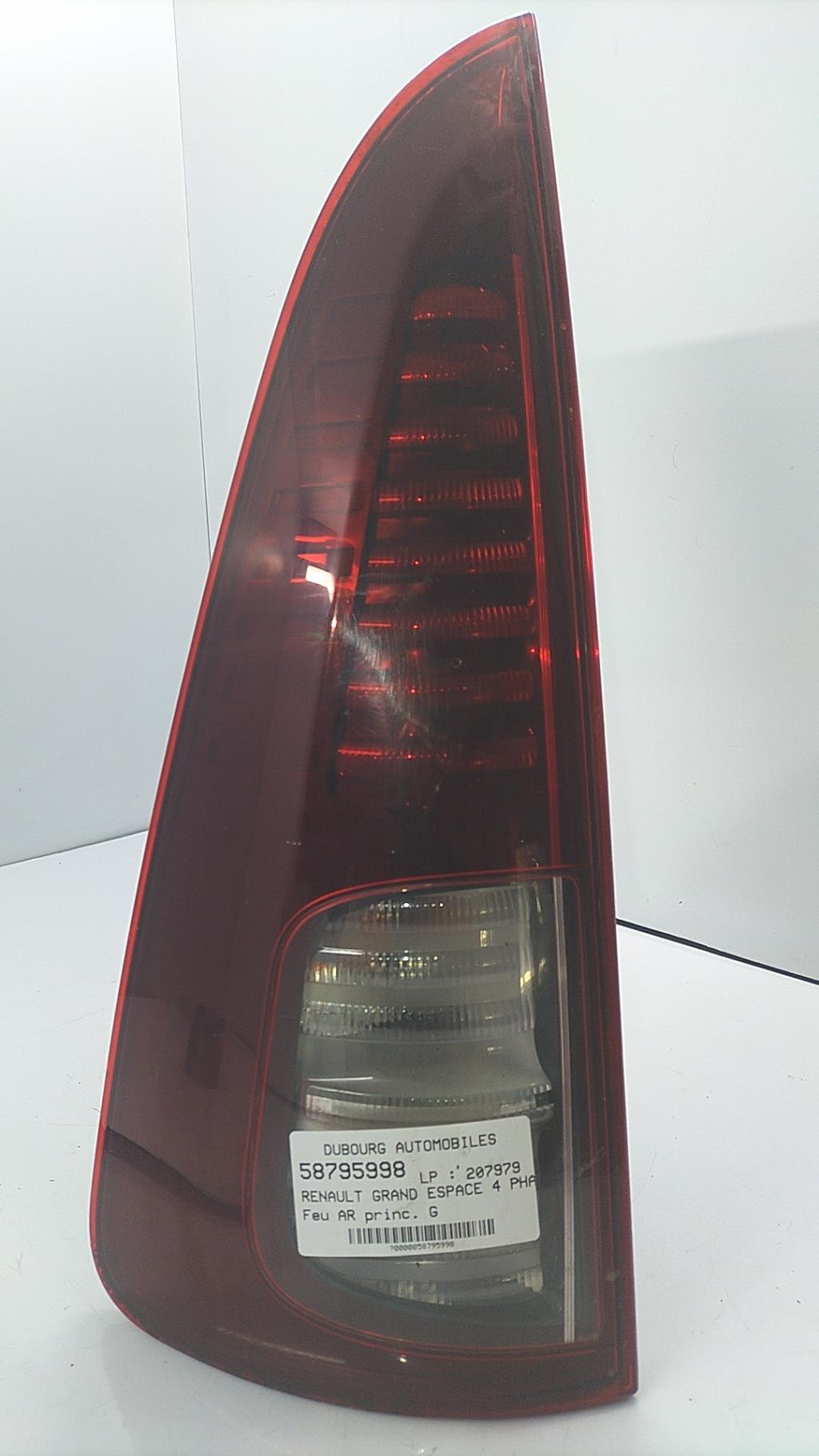 Fanale posteriore principale sinistro (luci) RENAULT GRAND ESPACE 4 PHASE 2 Diésel - 1