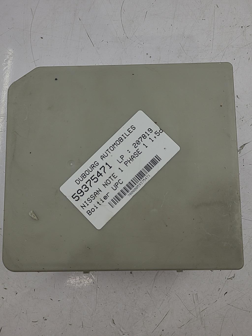 Boitier UPC NISSAN NOTE 1 PHASE 1 Diesel - 1