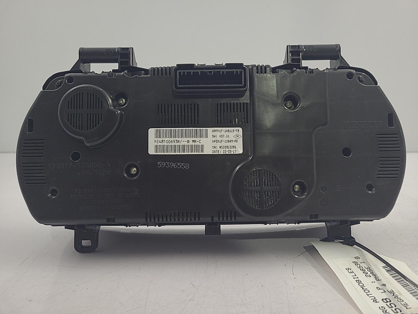 Compteur RENAULT MEGANE 4 PHASE 1 BREAK  - 1