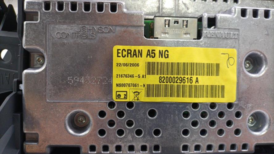 Image Ecran GPS - RENAULT LAGUNA 2