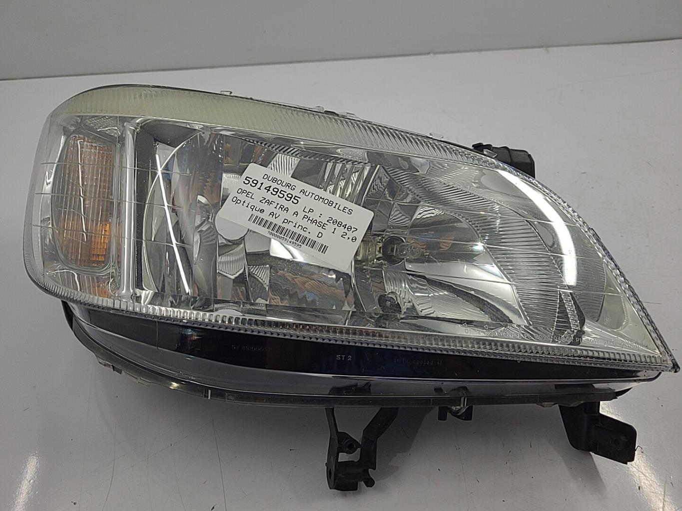 Gruppo ottico anteriore principale destro (luci)(faro) OPEL ZAFIRA A PHASE 1 Diésel - 1