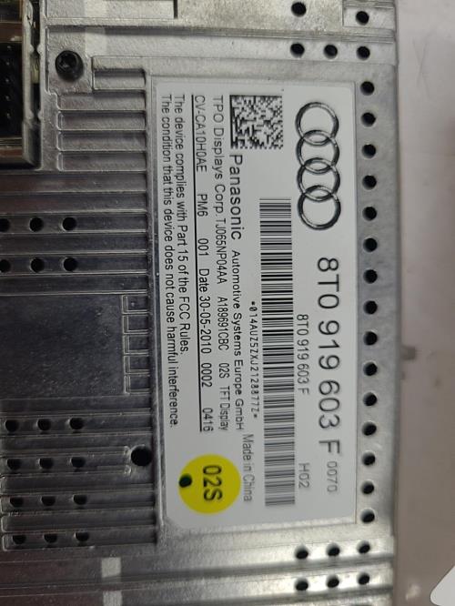 Image Ecran GPS - AUDI A5 1
