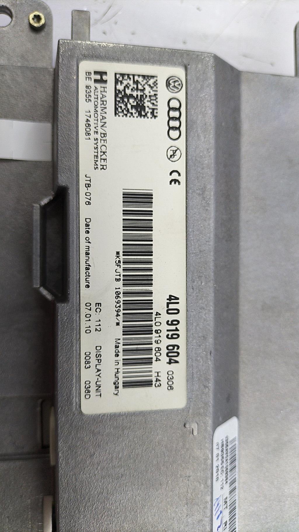 Ecran GPS AUDI A5 1 SPORTBACK PHASE 1 Diesel - 1