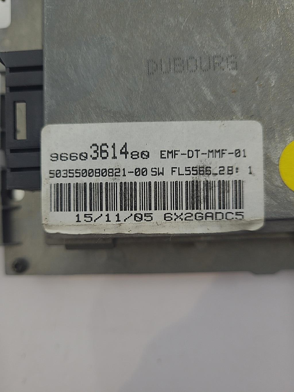 GPS PEUGEOT 607 PHASE 2 Diesel - 1