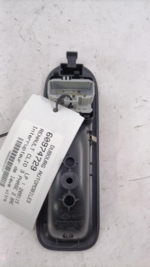 Image Interrupteur de leve vitre - RENAULT CLIO 3