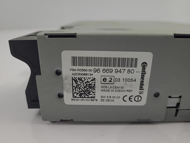 Image Autoradio d'origine - CITROEN C4 2