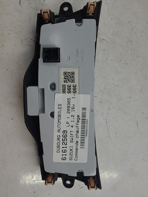 Image Commande chauffage - SUZUKI SWIFT 4