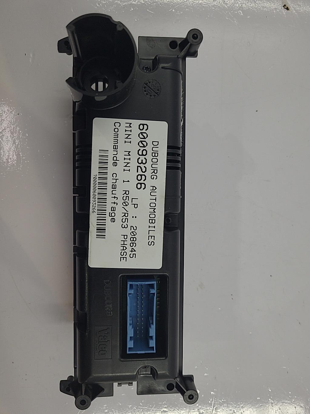 Commande chauffage MINI MINI 1 R50/R53 PHASE 1 Essence - 1