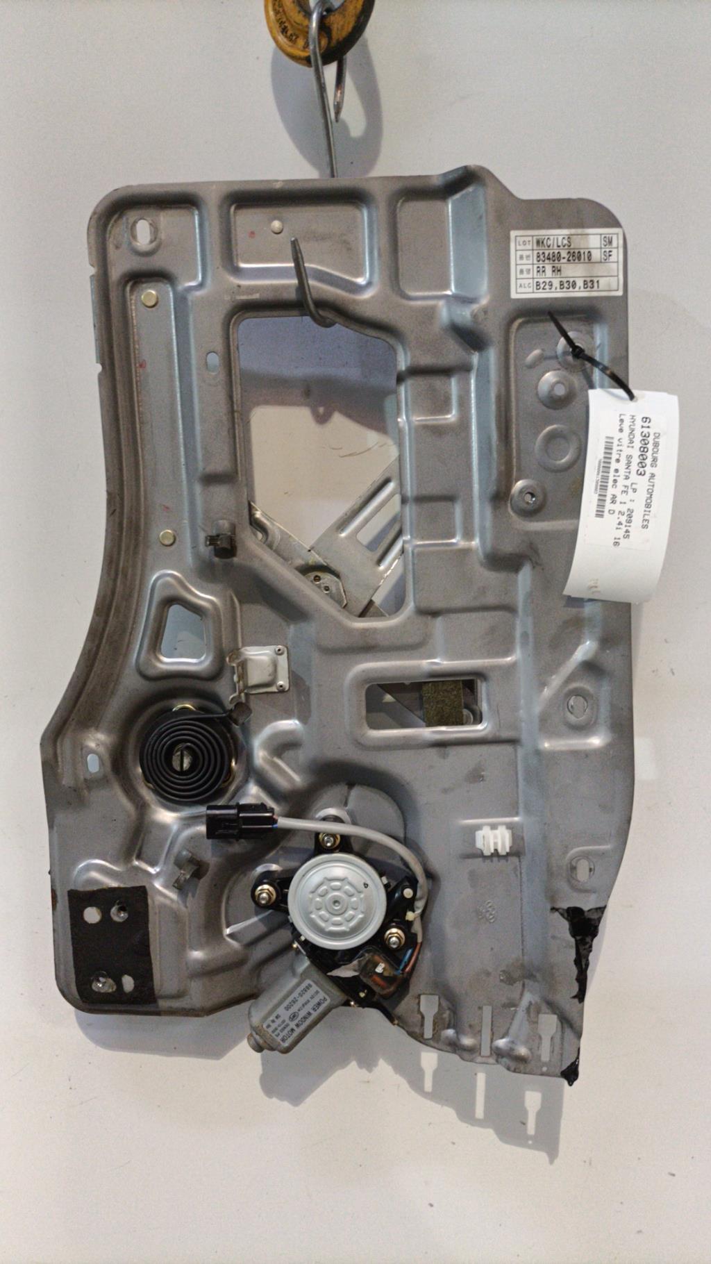 Alzacristalli elettrico posteriore destro HYUNDAI SANTA FE 1 Gasolina - 1
