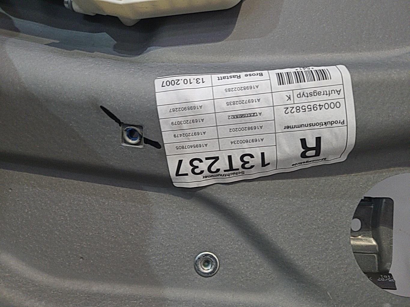 Alzacristalli elettrico anteriore destro MERCEDES CLASSE A 169 PHASE 1 Diésel - 1