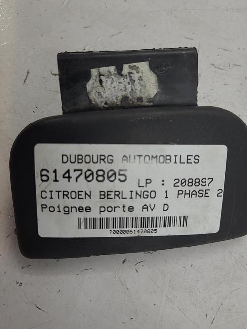 Image Poignee porte avant droit - CITROEN BERLINGO 1
