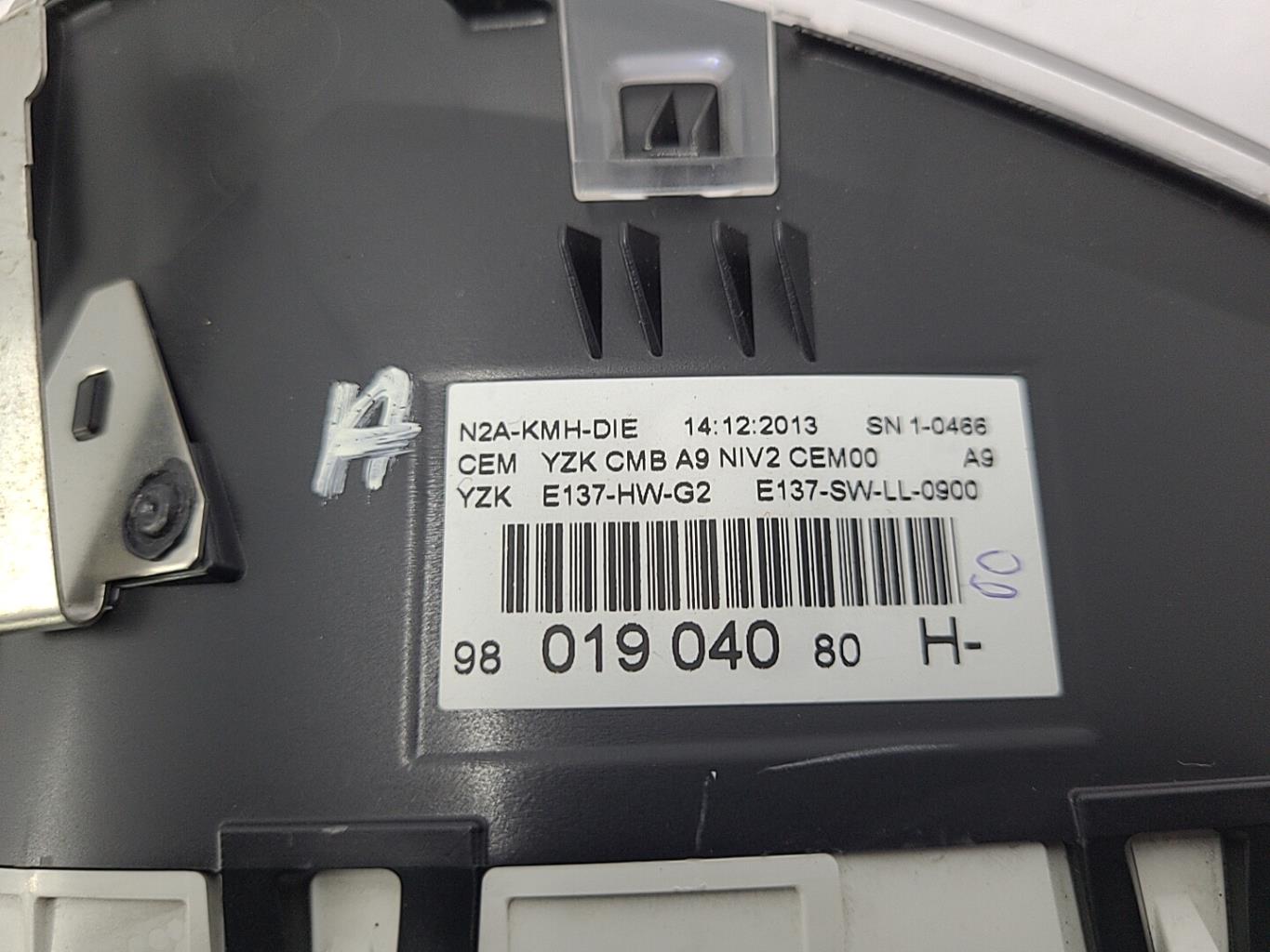 Compteur PEUGEOT 208 1 PHASE 1 Diesel - 1