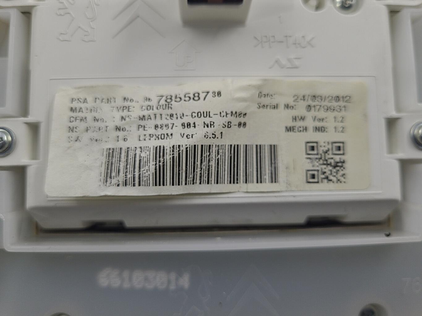 Compteur PEUGEOT 208 1 PHASE 1 Diesel - 1