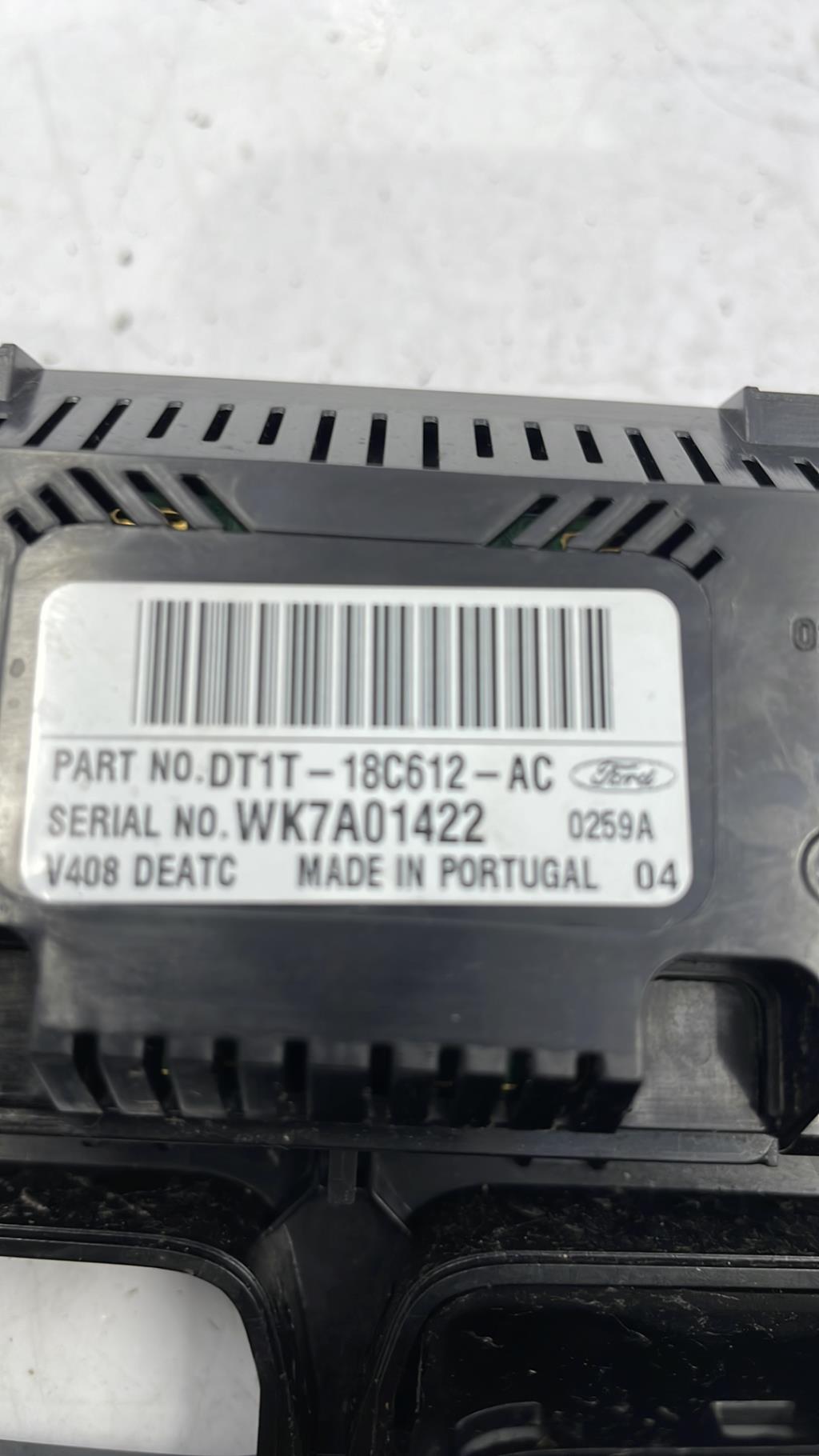 Commande chauffage FORD TOURNEO CONNECT 2 PHASE 1 Diesel - 1