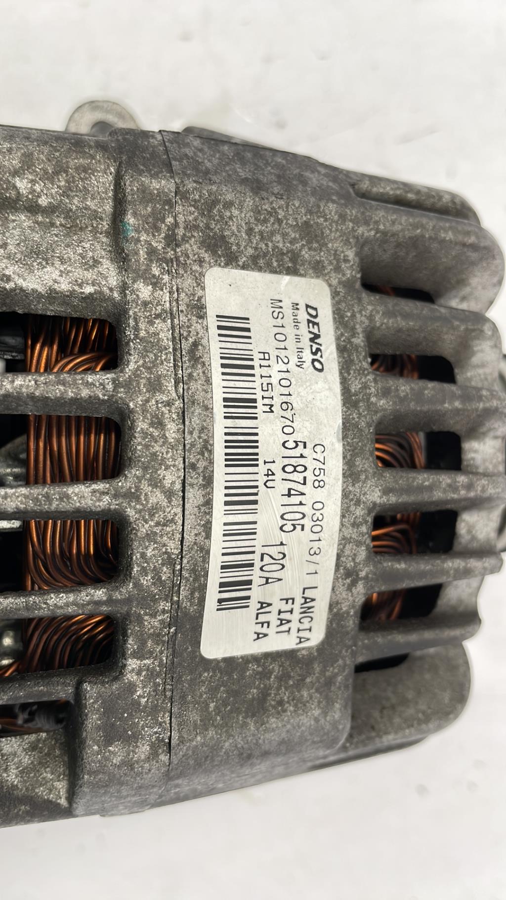 Alternatore FIAT 500 2 PHASE 1 Gasolina - 1