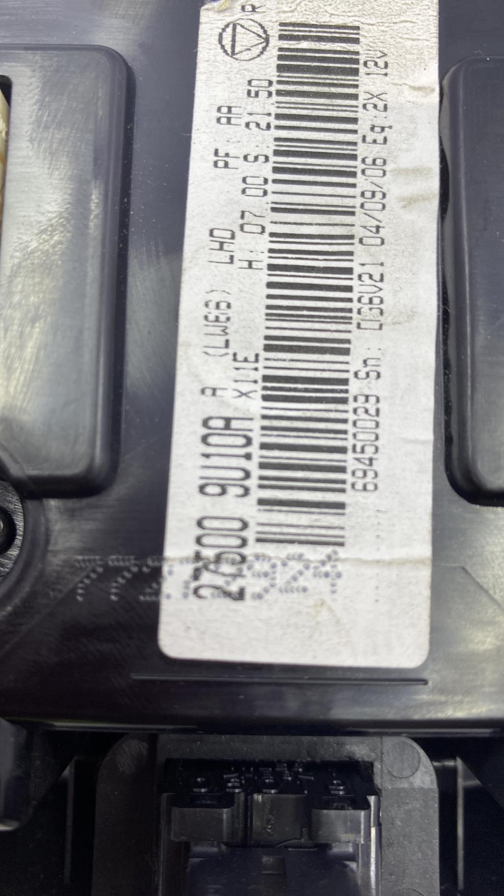 Commande chauffage NISSAN NOTE 1 PHASE 1 Diesel - 1