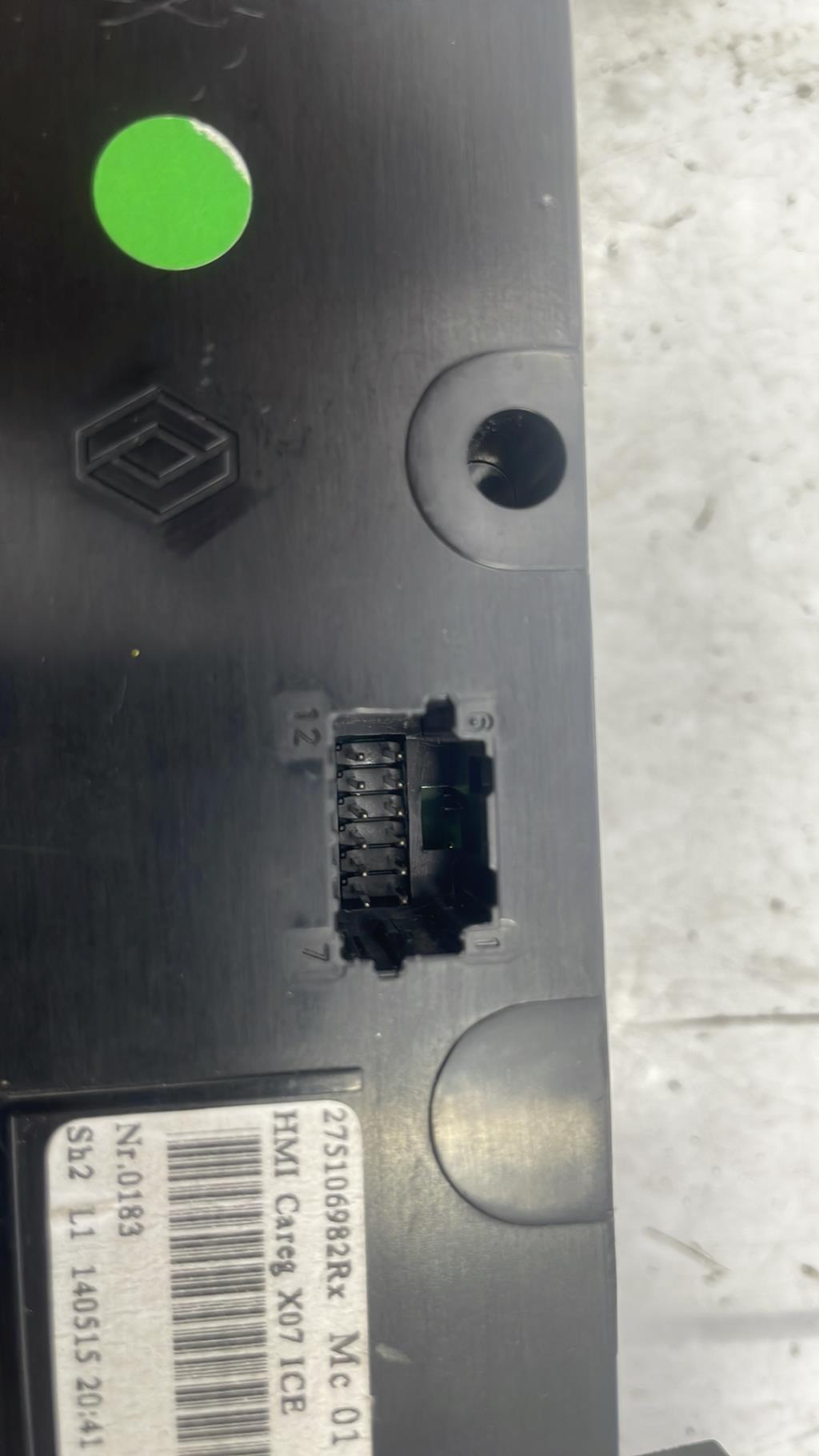 Commande chauffage RENAULT TWINGO 3 PHASE 1 Essence - 1