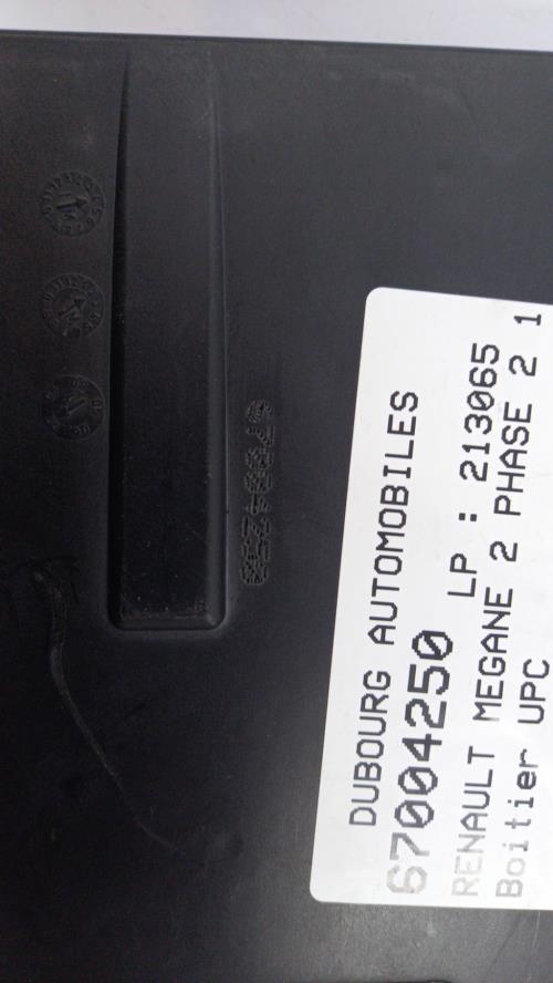 Image Boitier UPC - RENAULT MEGANE 2
