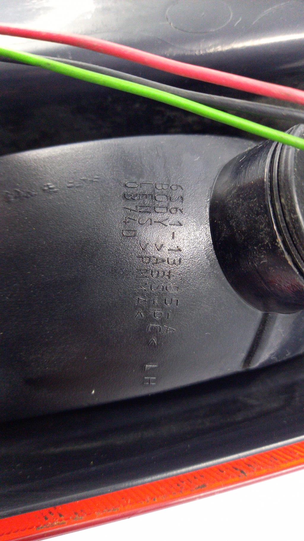 Fanale posteriore principale sinistro (luci) FORD FIESTA 5 PHASE 2 Diésel - 1
