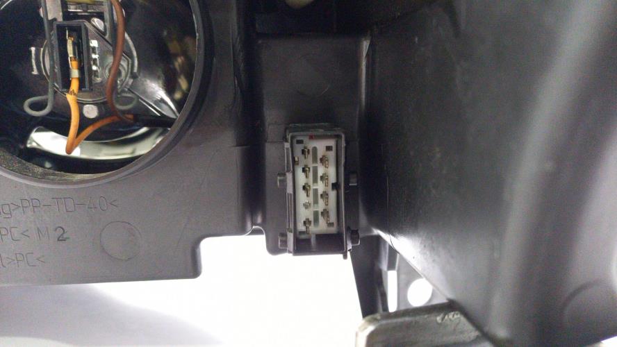 Image Optique avant principal droit (feux)(phare) - PEUGEOT 407