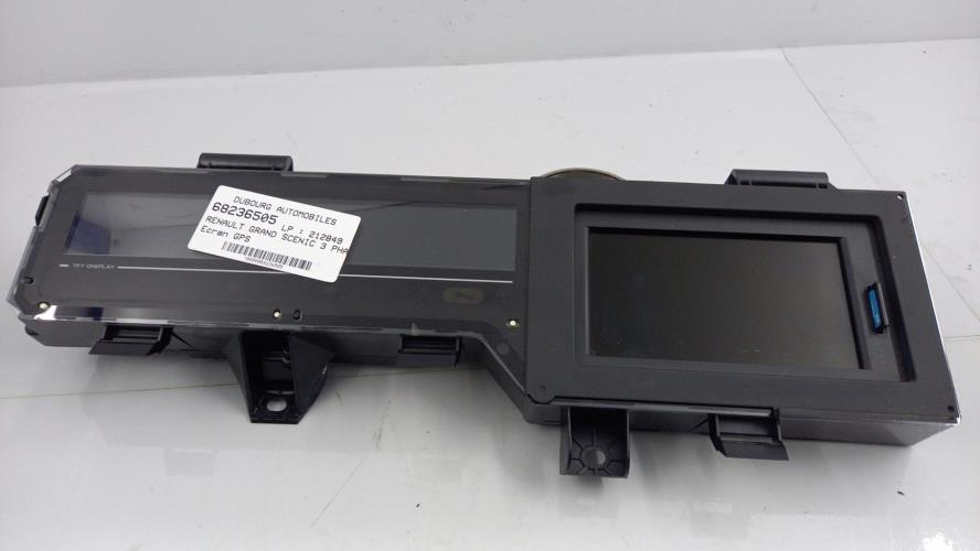 Image Ecran GPS - RENAULT GRAND SCENIC 3