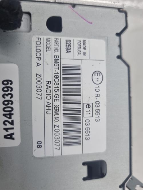 Image Autoradio d'origine - FORD FOCUS 3