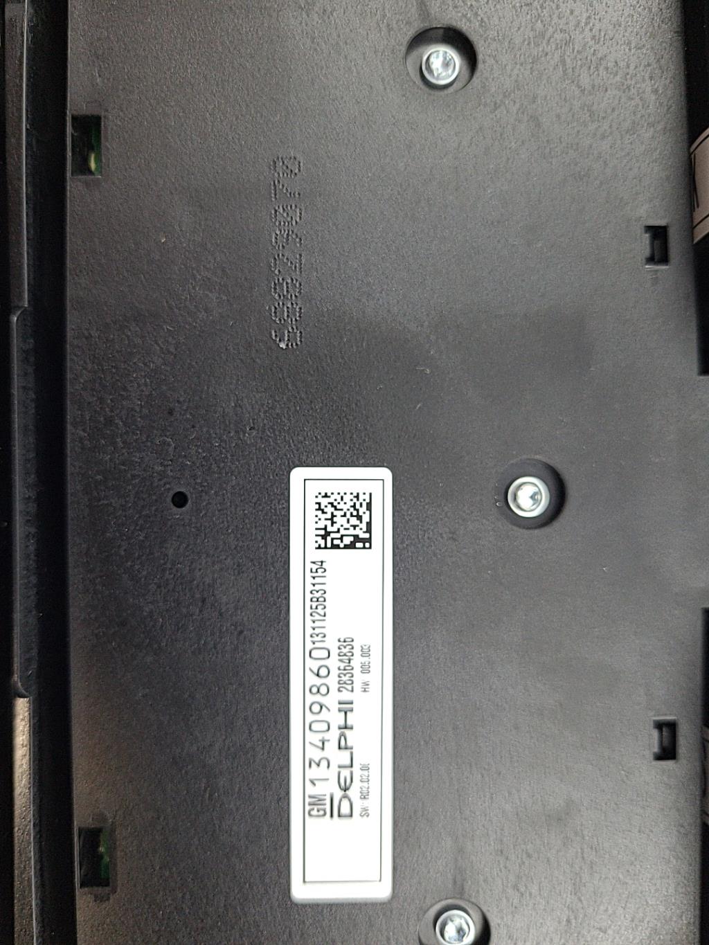 Commande chauffage OPEL MERIVA B PHASE 2 Diesel - 1