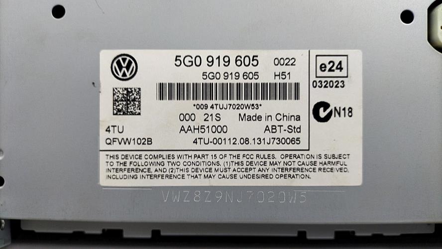 Image GPS - VOLKSWAGEN GOLF 7