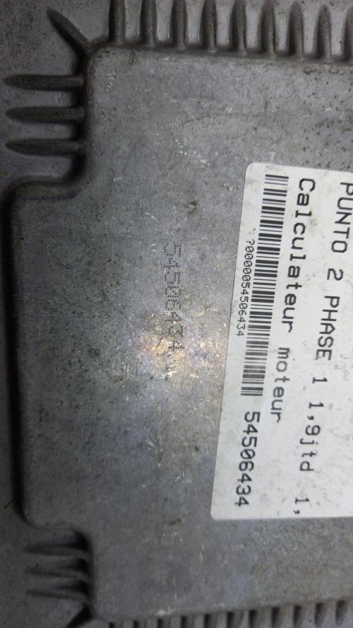 Image Calculateur moteur - FIAT PUNTO 2