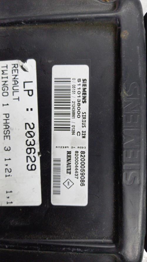 Image Calculateur moteur - RENAULT TWINGO 1
