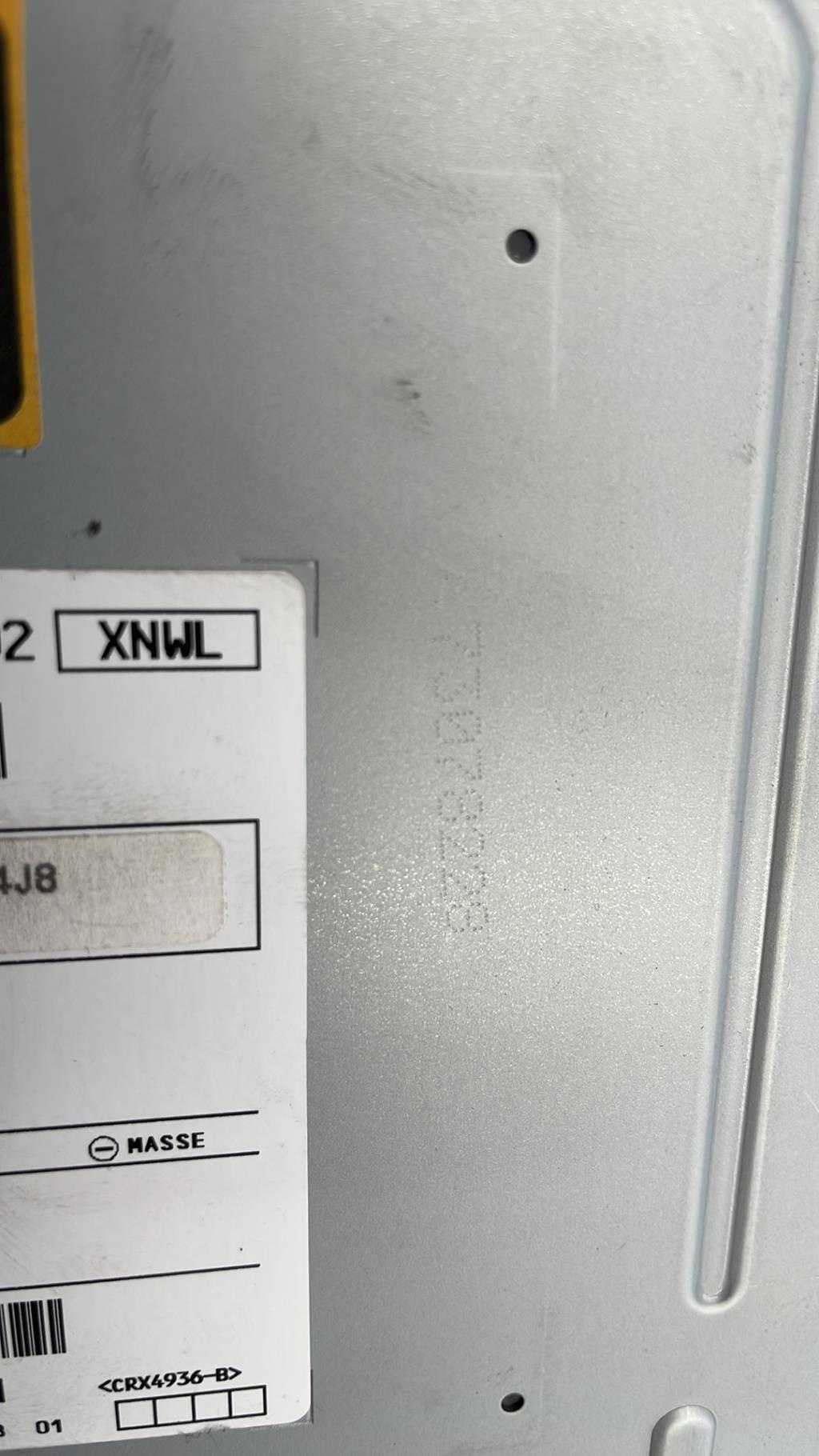 Autoradio originale PEUGEOT 208 1  - 1