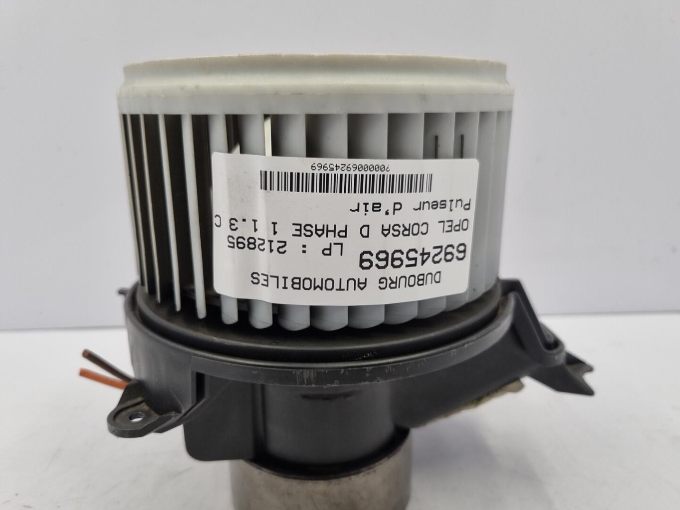 Pulseur d'air OPEL CORSA D PHASE 1 Diesel - 1