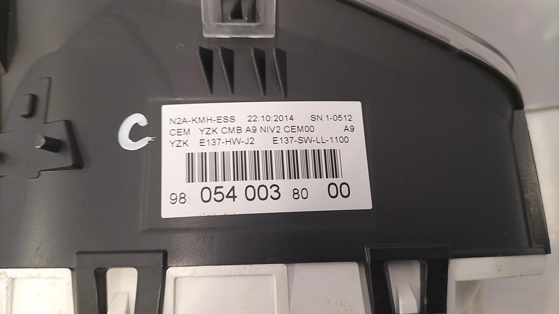 Compteur PEUGEOT 208 1 PHASE 1 Essence - 1
