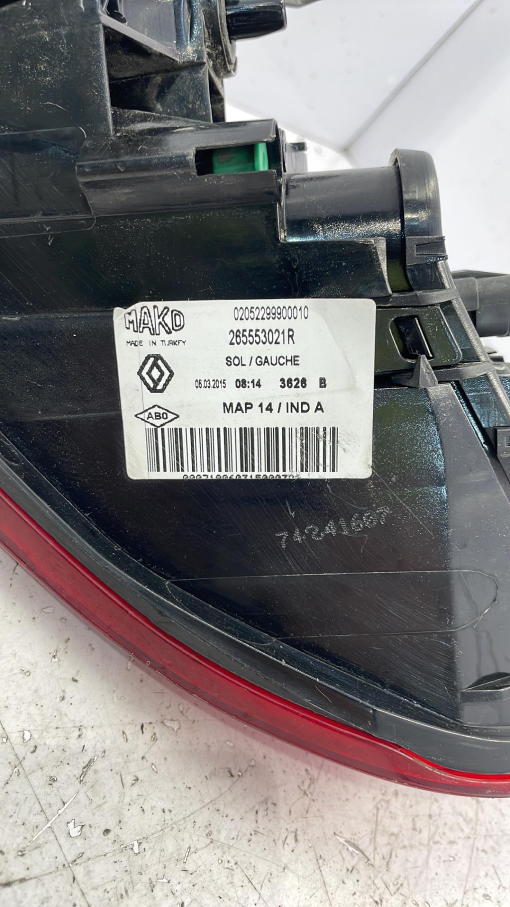 Fanale posteriore principale sinistro (luci) RENAULT CLIO 4 PHASE 1 Diésel - 1