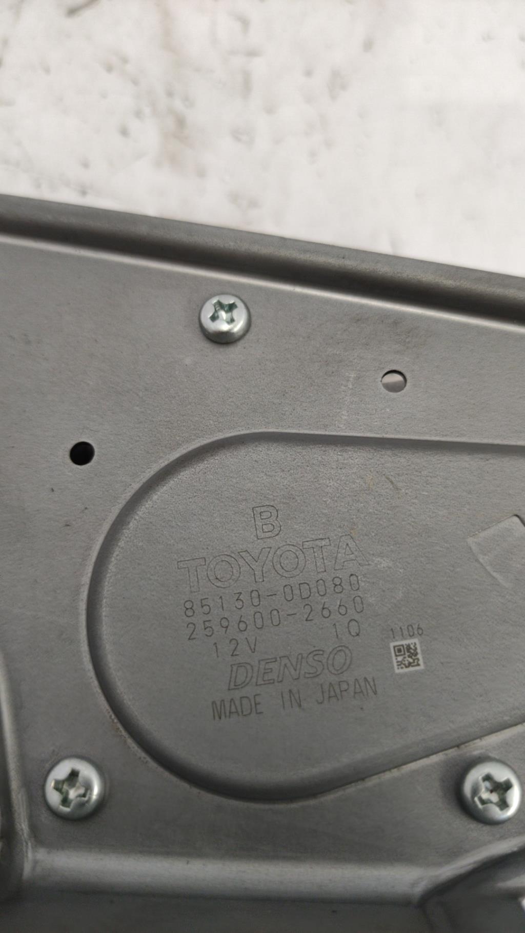 Motore tergicristallo posteriore TOYOTA YARIS 3 PHASE 1 Gasolina - 1