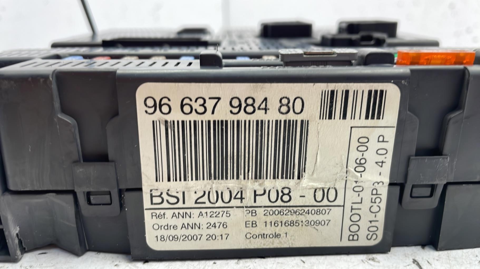 Centralina modulo BSI PEUGEOT 207 PHASE 1 BREAK Gasolina - 1
