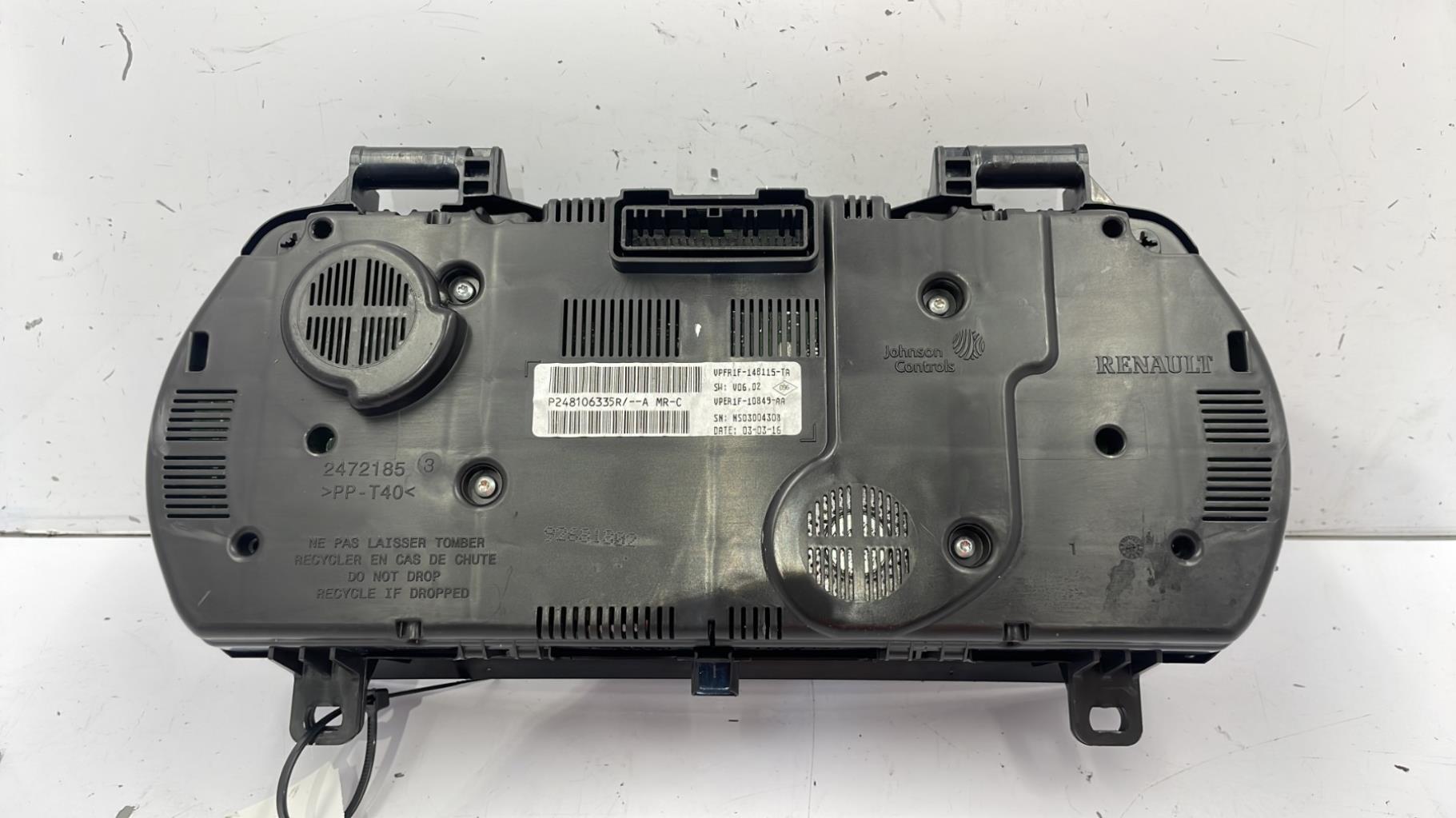 Compteur RENAULT MEGANE 4 PHASE 1 Diesel - 1